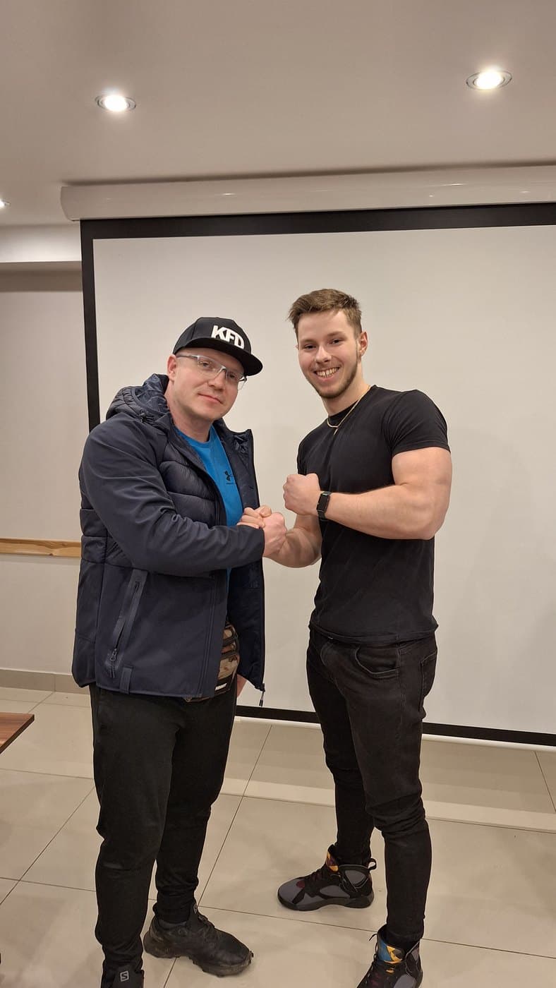 Oliver Sobiesiak z Sebastian Kot