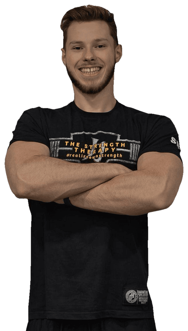 Oliver Sobiesiak, trener personalny na siłowni CityFit we Wrocławiu