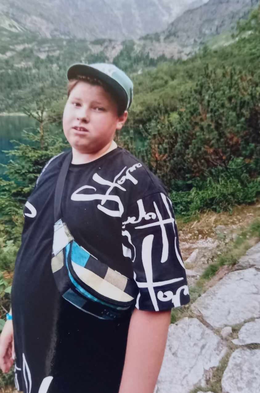 Oliver Sobiesiak przed przemianą, na początku swojej drogi